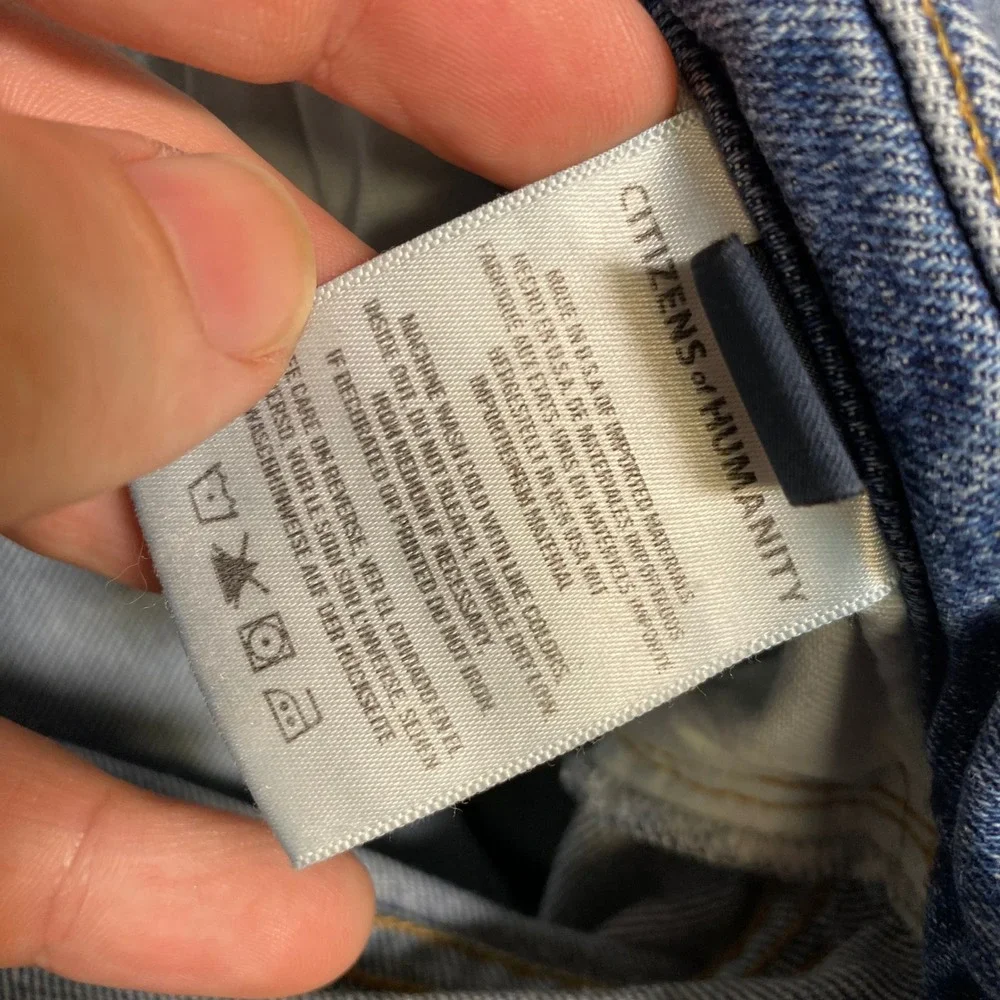 Citizens of Humanity The Adler Mens Straight Leg Jeans Blue 36 6190B-1295 USA - Picture 10 of 12